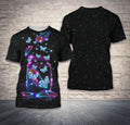Butterfly Bling Bling graphic t-shirt, unisex cotton tee
