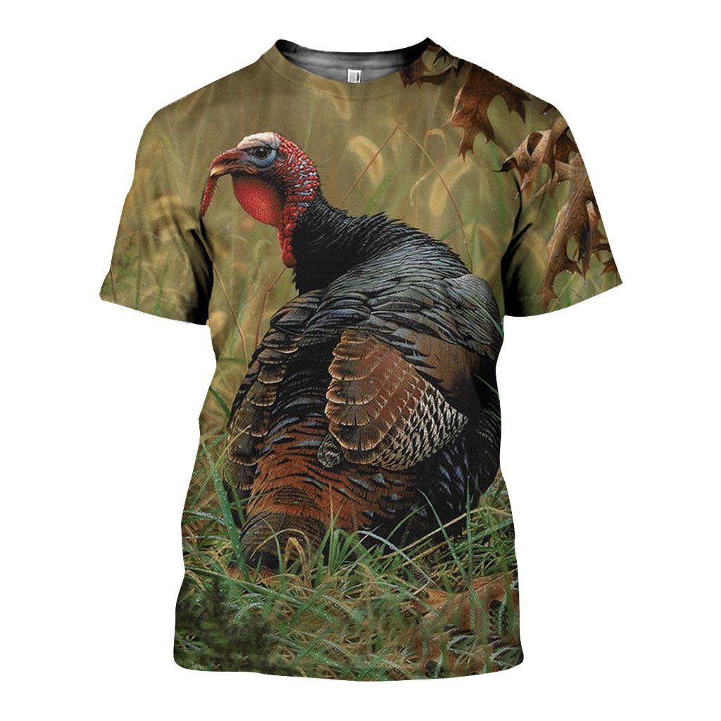 Turkey Art graphic t-shirt, unisex cotton tee