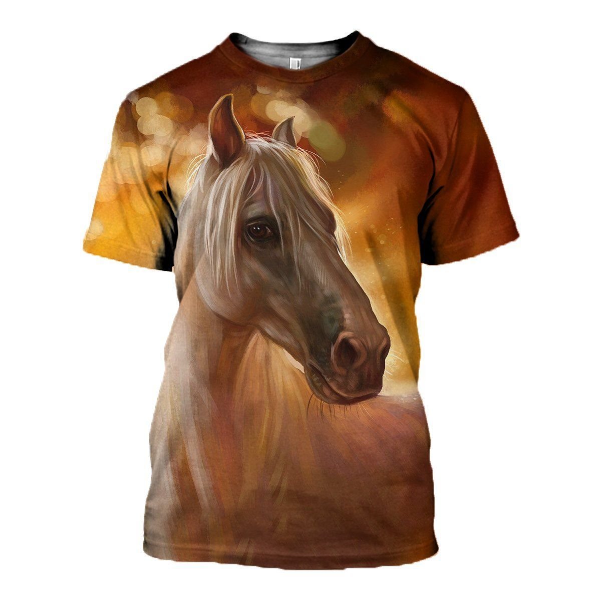 Horse graphic t-shirt, unisex cotton tee