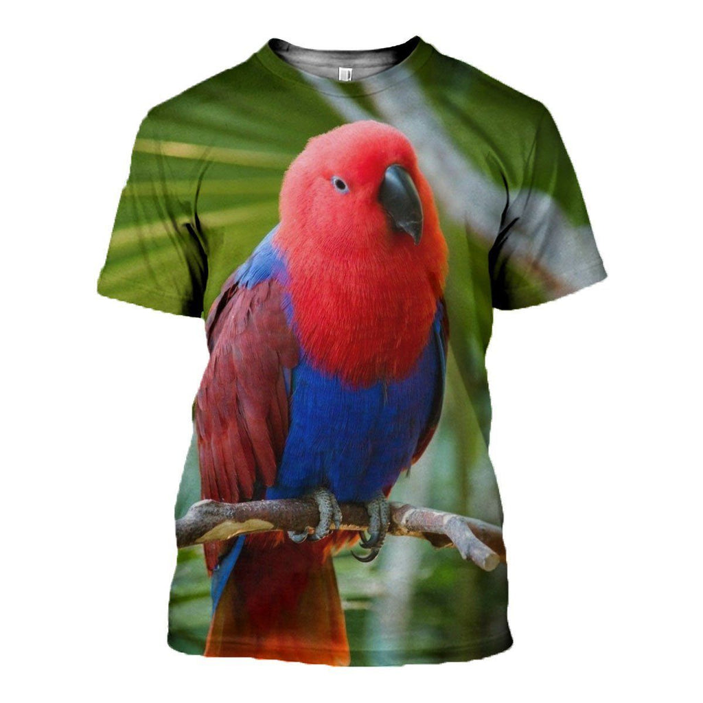 Eclectus Roratus graphic t-shirt, unisex cotton tee