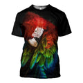 Parrot Eye graphic t-shirt, unisex cotton tee