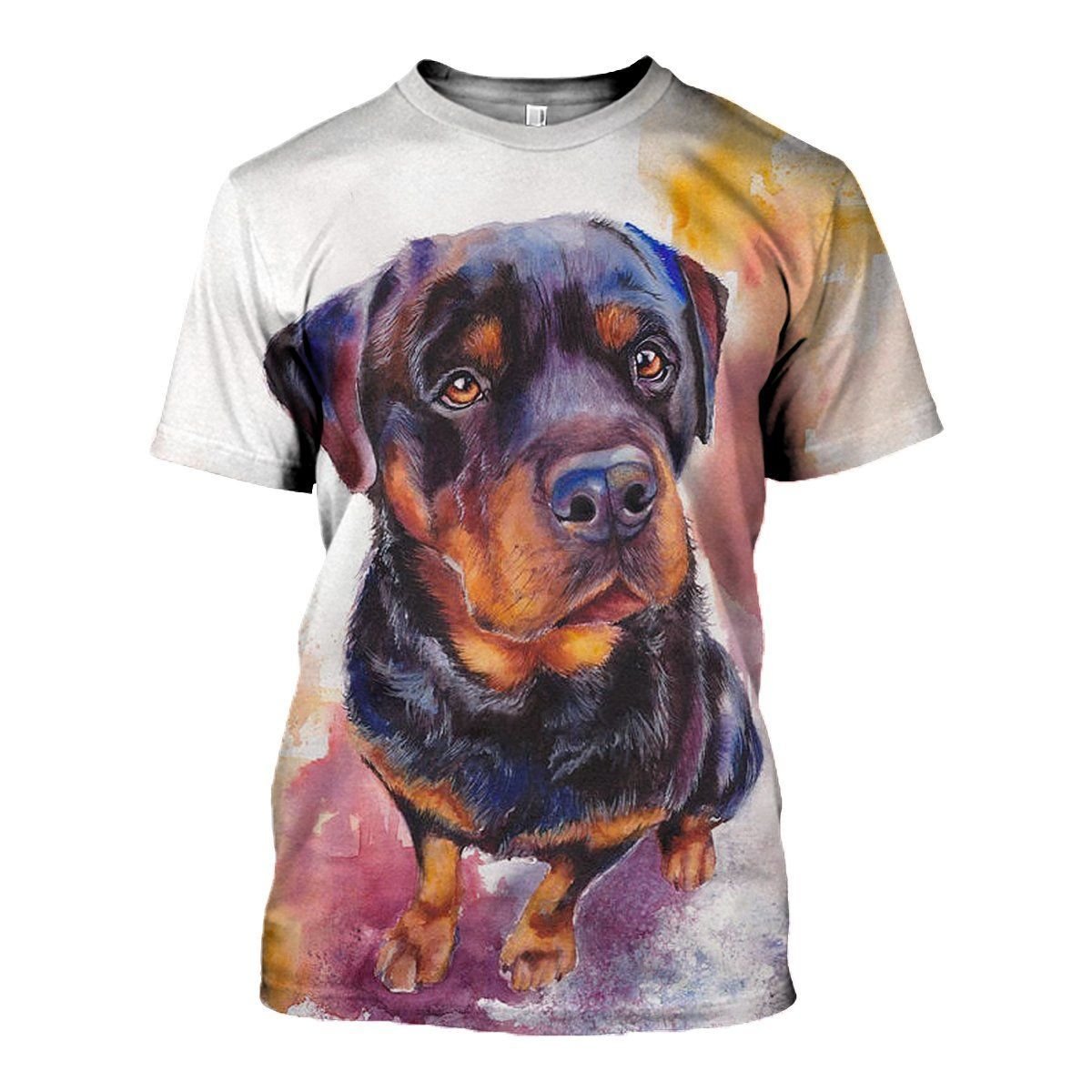 Rottweiler graphic t-shirt, unisex cotton tee