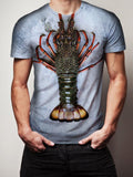 Rock Lobster graphic t-shirt, unisex cotton tee