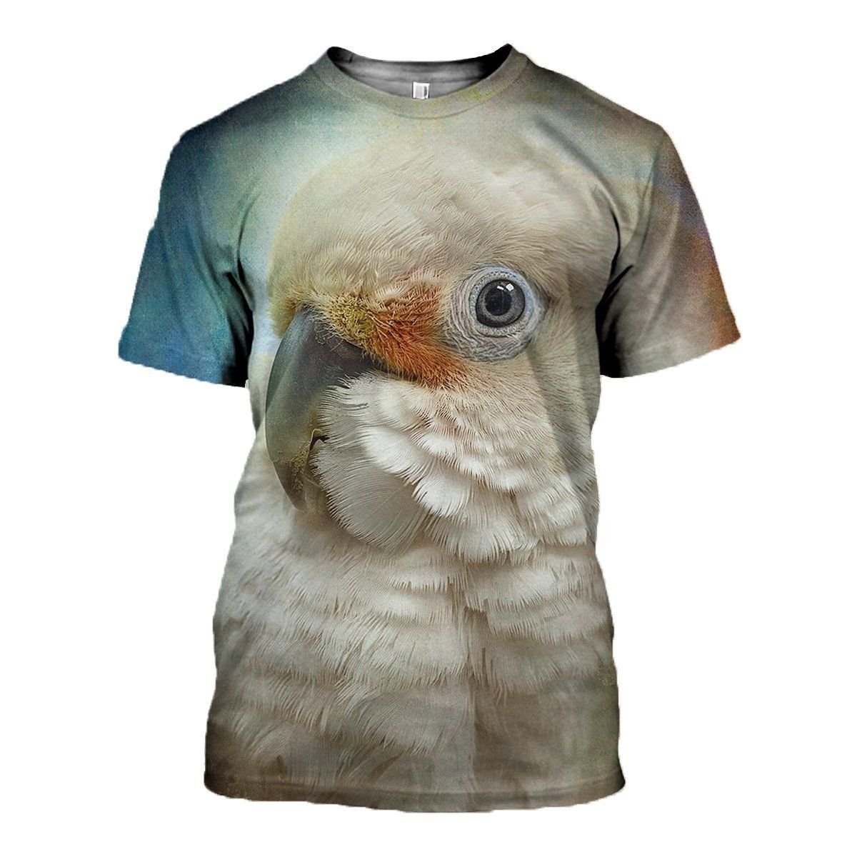 Cockatoo graphic t-shirt, unisex cotton tee