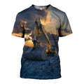 Excavator graphic t-shirt, unisex cotton tee