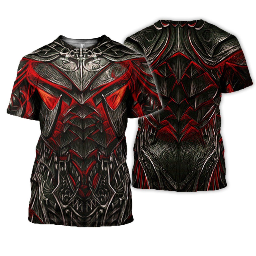 Daedric Armor graphic t-shirt, unisex cotton tee