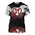 Flamingo graphic t-shirt, unisex cotton tee