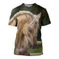 Horse graphic t-shirt, unisex cotton tee