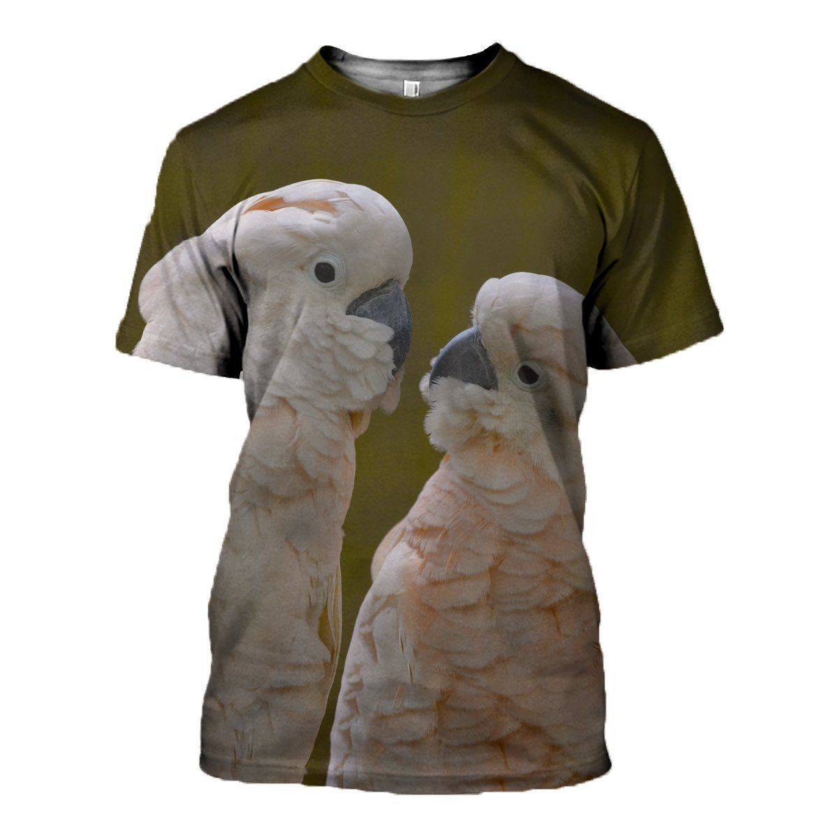 Cockatoo graphic t-shirt, unisex cotton tee