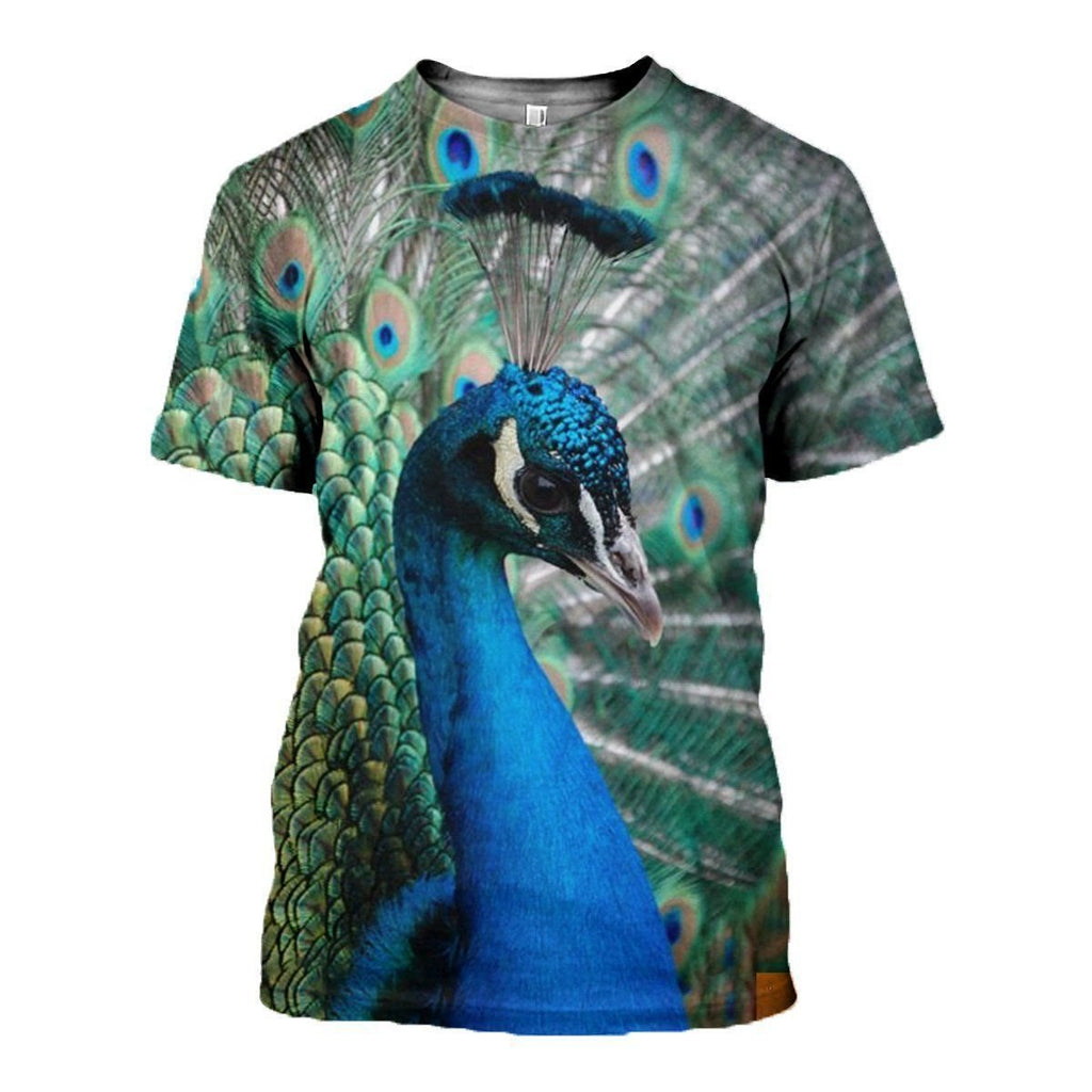 Peacock Adal graphic t-shirt, unisex cotton tee