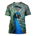 Peacock Adal graphic t-shirt, unisex cotton tee