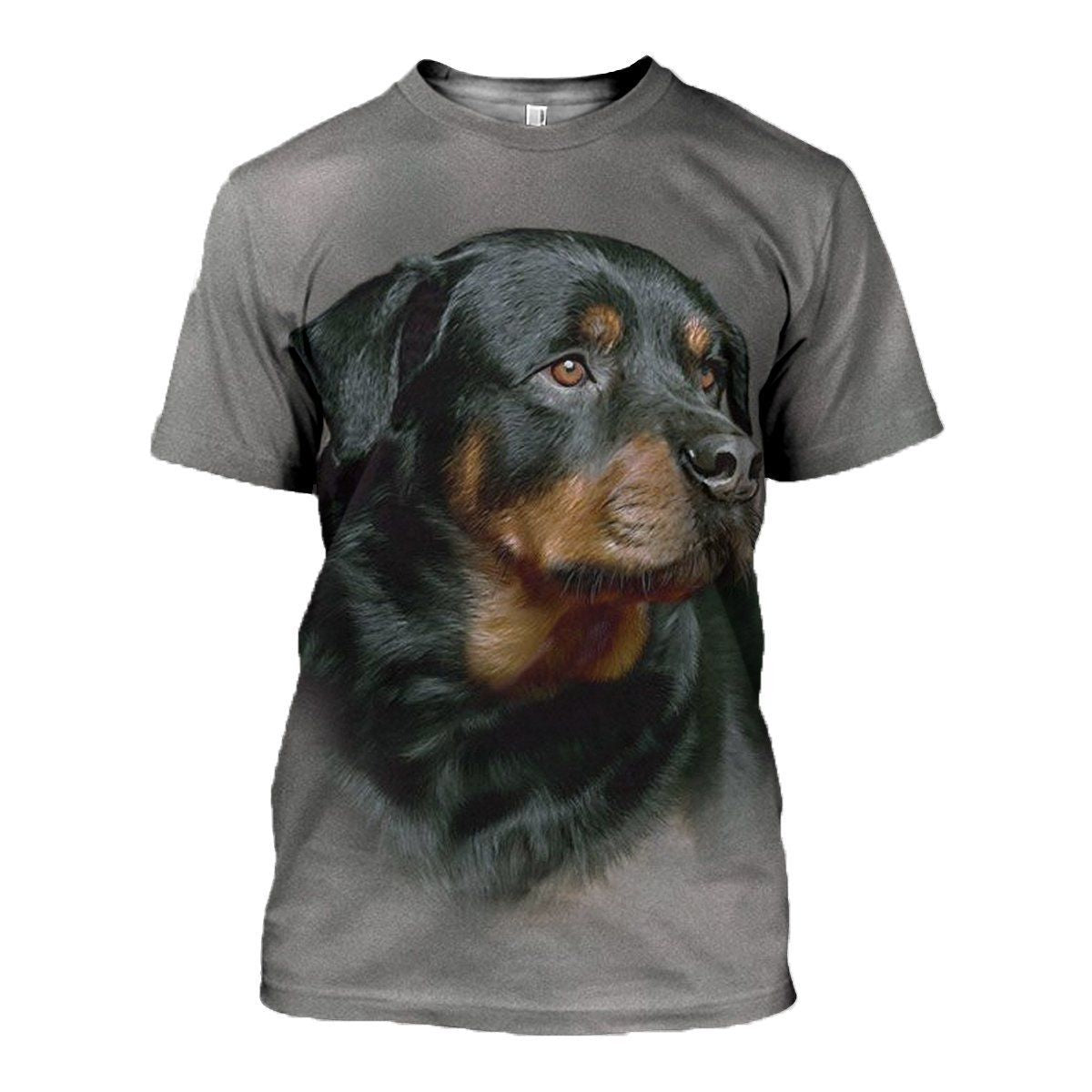 Rottweiler graphic t-shirt, unisex cotton tee