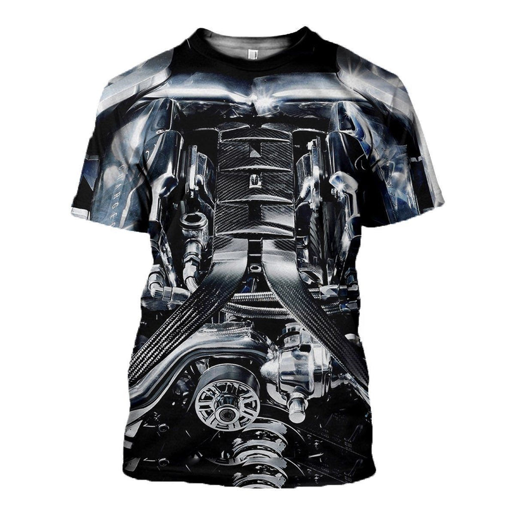 Car Engine Sdf graphic t-shirt, unisex cotton tee