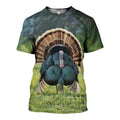 Wild Turkey graphic t-shirt, unisex cotton tee