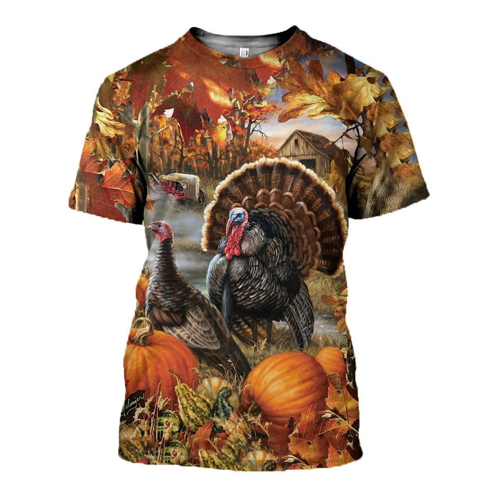 Turkey graphic t-shirt, unisex cotton tee
