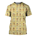 Gods of Ancient Egypt graphic t-shirt, unisex cotton tee