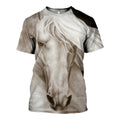 Horse graphic t-shirt, unisex cotton tee