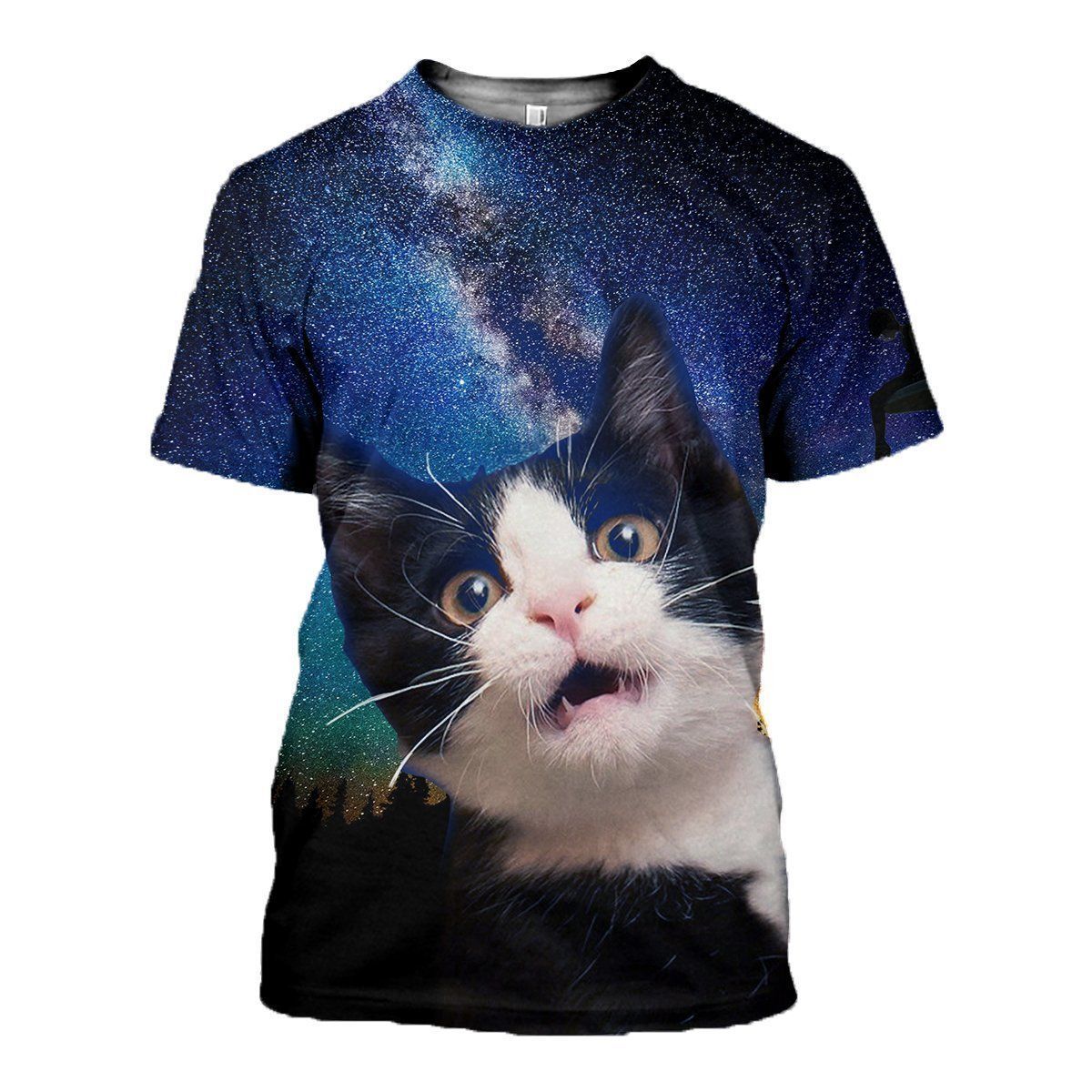 Cat Spgl graphic t-shirt, unisex cotton tee