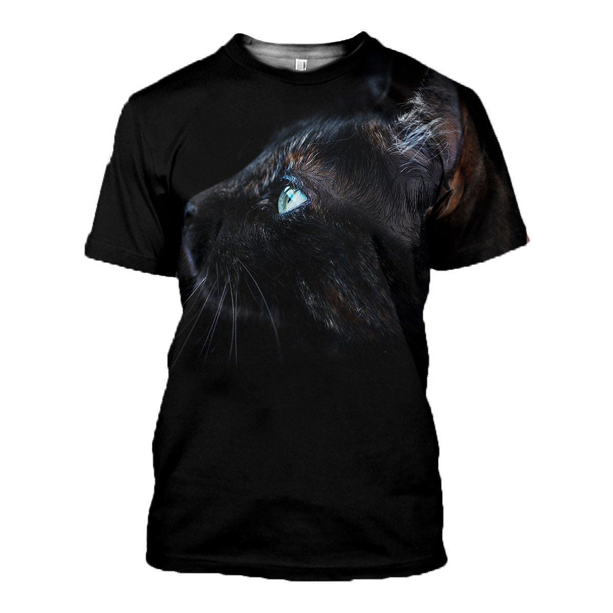 Cat graphic t-shirt, unisex cotton tee