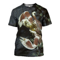 Crab graphic t-shirt, unisex cotton tee