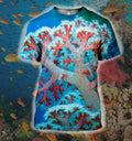 Coral Kb graphic t-shirt, unisex cotton tee