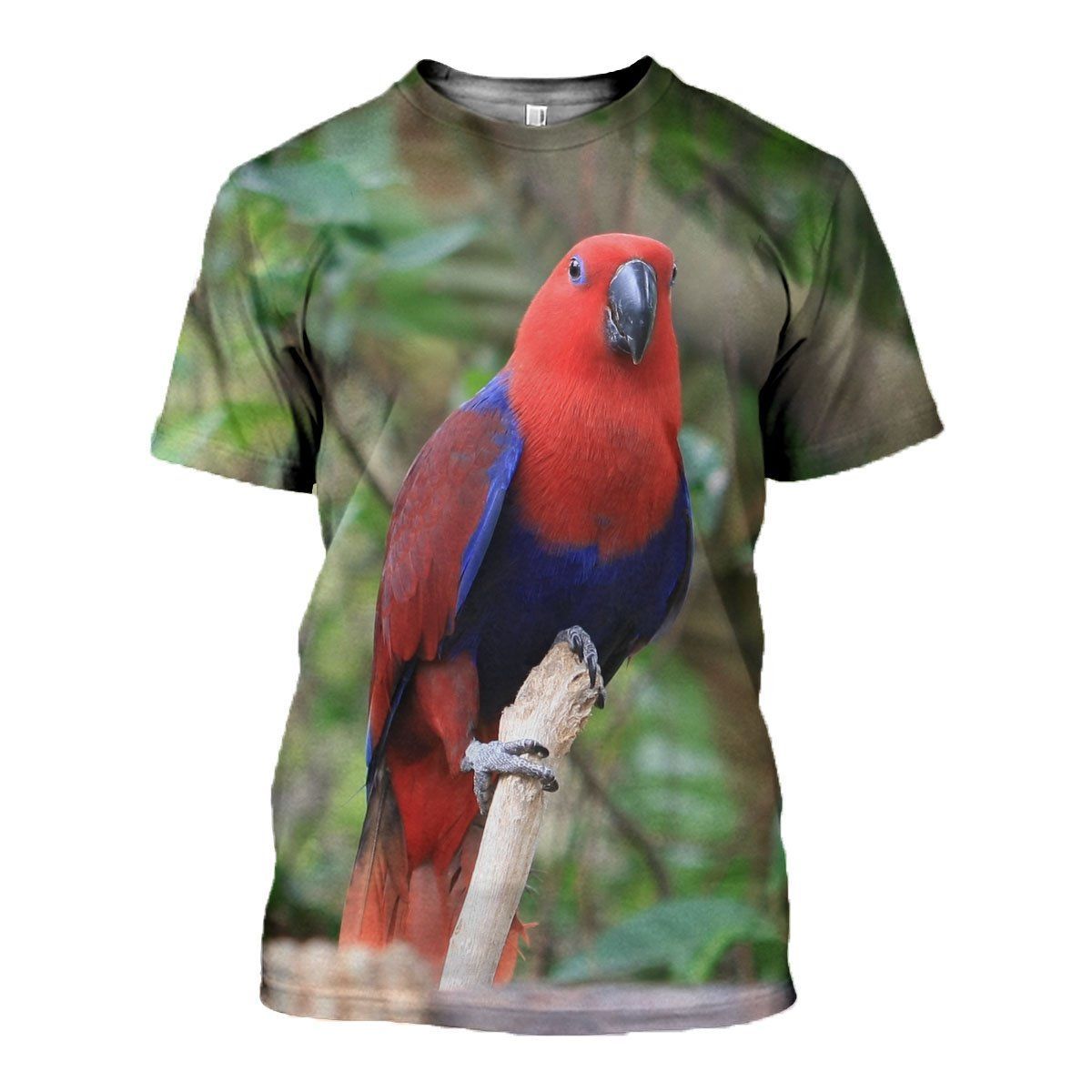 Eclectus Roratus graphic t-shirt, unisex cotton tee