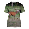Deer Art Ltk graphic t-shirt, unisex cotton tee