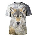 Wolf Art graphic t-shirt, unisex cotton tee