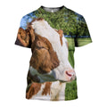 Brown Cow graphic t-shirt, unisex cotton tee