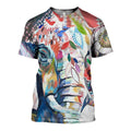 Elephant graphic t-shirt, unisex cotton tee