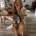 Owl Owl Sleeveless Maxi Dress | Women Summer Dress | Sundress